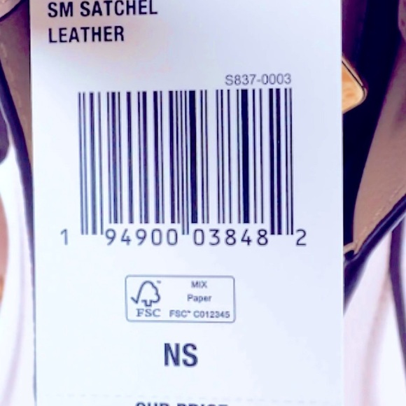 🌷BRAND new michael kors blush pink small pebbled leather satchel crossbody bag - Picture 10 of 10